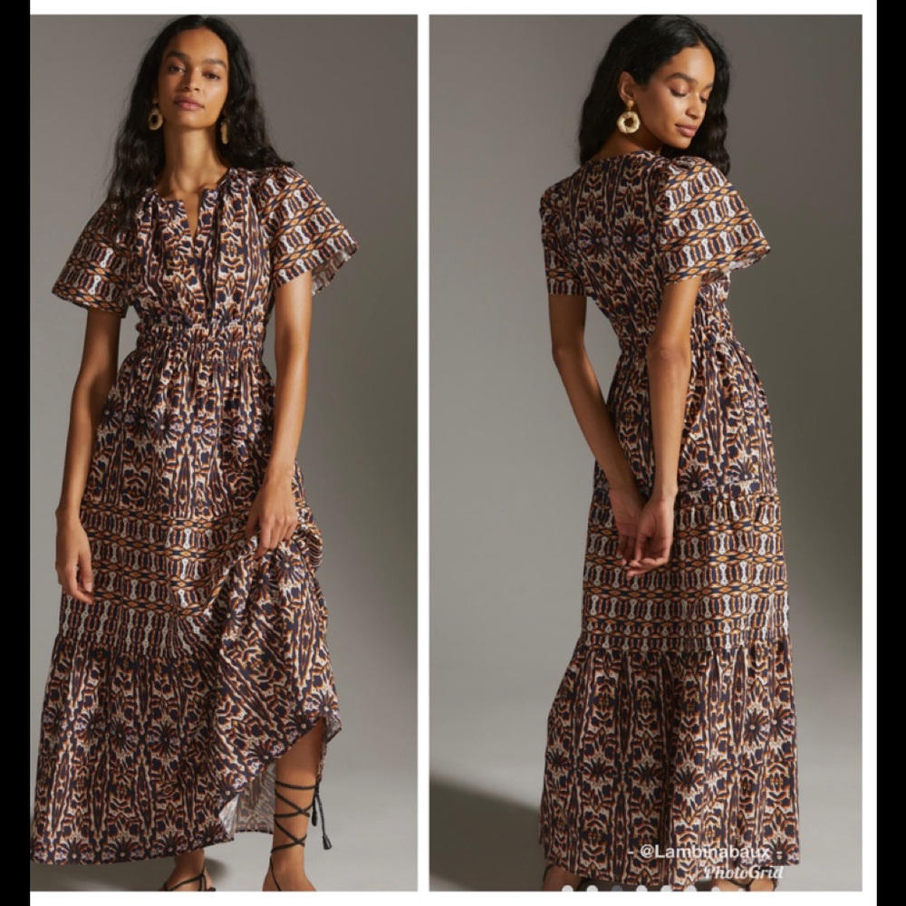 Anthropologie Somerset Maxi Dress